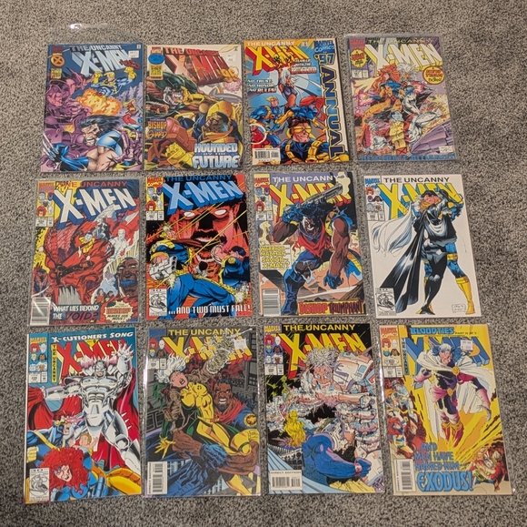 25 Vintage The Uncanny X-Men Comic Book Lot Marvel Comics Collection VTG Annuals - Picture 2 of 10